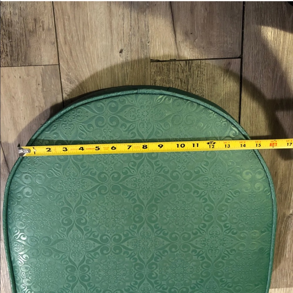 1969s vinyl chair cushions, absolutely beautiful